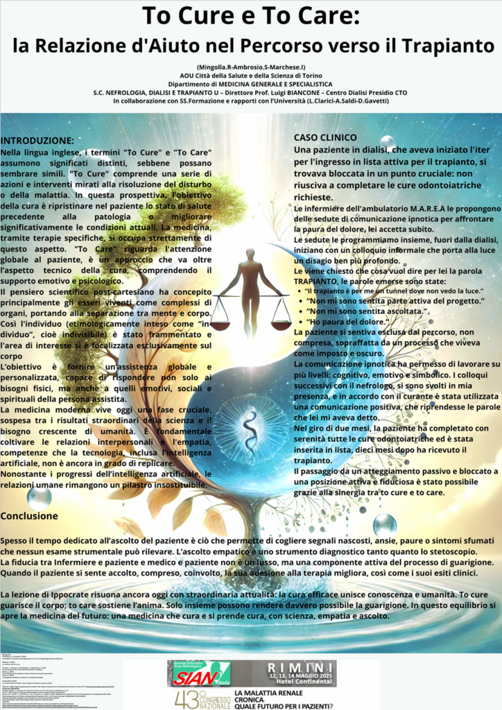 Poster025_ID15_TO CURE E TO CARE: la Relazione d'Aiuto nel Percorso verso il Trapianto